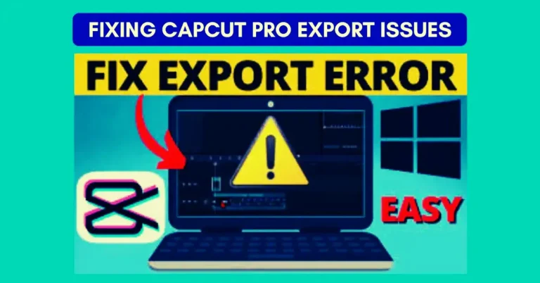 CapCut Pro Export Issues