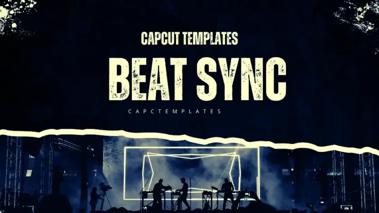 Beat Sync Music templates in Capcut Pro