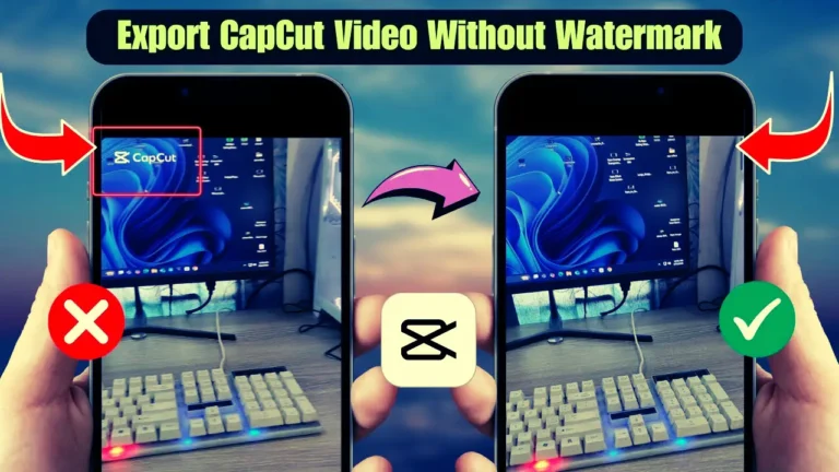 Export Videos Without Watermark in CapCut