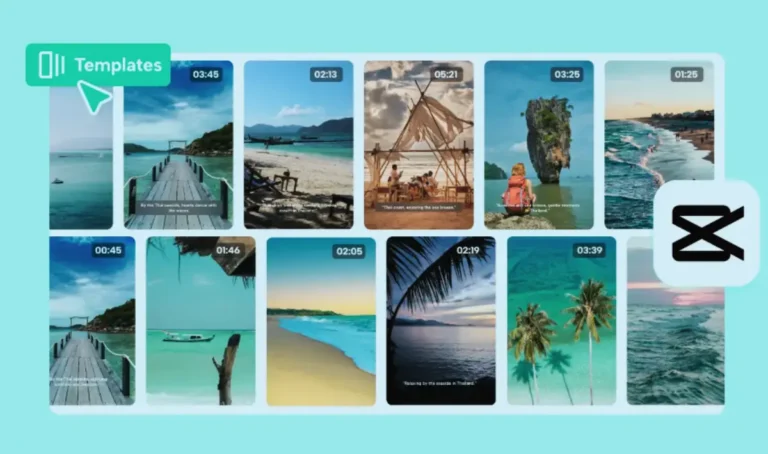Travel Templates in CapCut